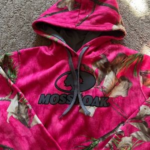 pink camo hoodie